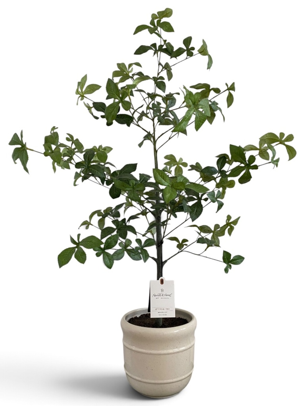 Hearth & Hand With Magnolia Faux Potted Gypsophila Leaf Tree 33" NWT